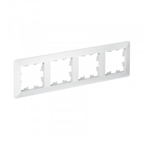 ATLASDESIGN AIR 4-постовая РАМКА, ЛОТОС/дымчатый белый ATN221304