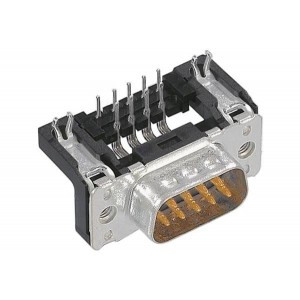 09651636813, Стандартные соединители D-Sub  DSUB SV ML SSDP ANG73-284 09P AU 2