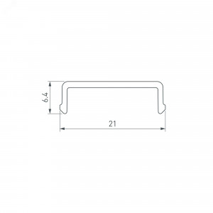 Экран SL-LINE-W20-2500 OPAL 033742, Экран к профилю SL-LINE-25100-DUAL, SL-LINE-2522, SL-LINE-3523-F, SL-LINIA20-FANTOM. Длина 2500мм. Цена за 1м. Светопропускание 74%.