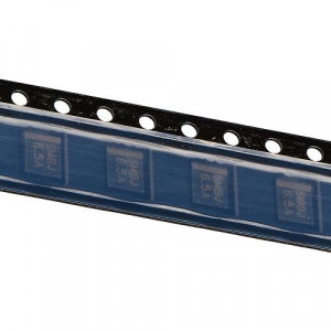 SMBJ6.5A, Корпус DO214AA, Iимп.макс. 53.57 А, Uраб. 6.5 В, Uогр.(диап.), min 7.22 В, Uогр.(диап.), max 7.98 В,  6.5V V(RWM), Unidirectional, Iут.при Uраб. 500 мкА, Рпик=600 Вт, Тип супрессора однонаправленный, Uогр.(ном.) 7.6 В, Uимп.макс.11.2 В, Р=5 Вт