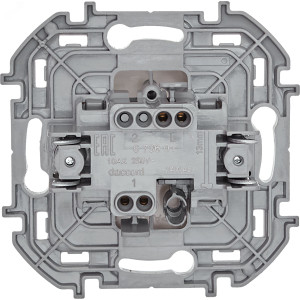 Выключатель 1-кл. Inspiria 10А IP20 250В 10AX механизм сл. кость Leg 673601