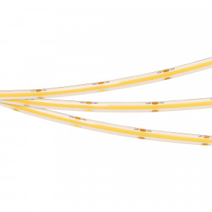 Лента герметичная COB-SE-X480-8mm 24V Day4000 (10 W/m, IP65, 5m) 045855, Лента COB сплошной засветки без видимых светодиодов, герметичная IP65 (SE - силиконовое покрытие). Светодиоды CSP 480 шт/м (2400шт на 5м). Цвет свечения ДНЕВНОЙ 4000K, высокий индекс цветопередачи CRI>90, угол 150°. Мощность 10 Вт/м (50 Вт на 5м), питание