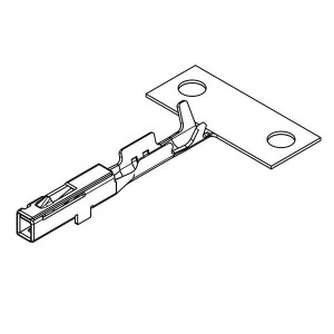 560023-0444, Автомобильные разъемы CTX50 RCPT TERM UNSLD SGRIP DWIND