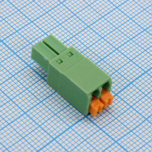 15EGTKN-3.5-02P-14-00, Разъемный клеммный блок, 2 контакта. Серия 15EGTKN-3.5