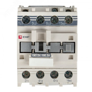 Контактор КМЭ 25А кат. 380В AC 1НЗ ctr-s-25-380-nc