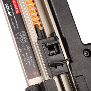 Газовый монтажный пистолет GCN-40 серия ПРОФИ, Газовый монтажный пистолет для гвоздей длиной до 40 мм