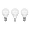 Лампа светодиодная Шарик (GL) 9.5 Вт E14 903 Лм 2700 K теплый свет (3 шт./уп.) 604-037-3