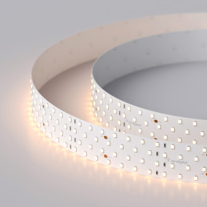 Лента RT-A280-36mm 24V Warm2700 (30 W/m, IP20, 2835, 2.5m) 019086(2), Светодиодная широкая лента RT-A280, открытая. Светодиоды 2835, 280 шт/м (700 шт на 2.5 м), белая плата, ширина 36 мм, скотч 3M. Цвет ТЁПЛЫЙ 2700 K, цветопередача CRI>85, угол 120°. Питание 24V, мощность 30 Вт/м (75 Вт на 2.5 м). Размеры 2500x36x1.5 мм. Ми