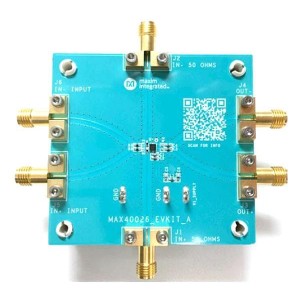 MAX40026EVKIT#, Средства разработки интегральных схем (ИС) усилителей High Speed 1ns Comparator (Automotive)