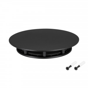 Крепление MOONLIGHT-BASE-ROUND-D18-M Black 045693, Крепление герметичной ленты MOONLIGHT D18. Материал сталь, цвет чёрный. Размер крышки M (150х150 мм). Подходит для плоских поверхностей. Габариты держателя в сборке 150x150x26.5 мм. Диаметр основания 120 мм. Изделие укомплектовано: основанием (крепится к