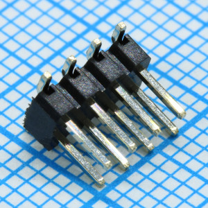 DS1025-08-2X4P8BXBS1-B, Вилка штыревая 2х4 контакта