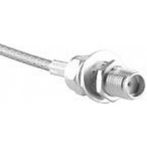 142-0302-406, РЧ соединители / Коаксиальные соединители JACK ASM,STR Cabled BKHD,RG178,SMA