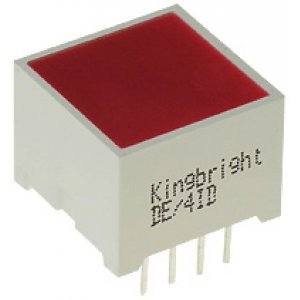 DE/4SRD, LED модуль/15х15мм/красный/640нм/100-300мкд