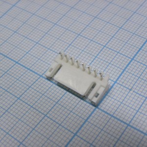 CT-08MR, Вилка на плату угловая шаг 2.00мм. однорядный