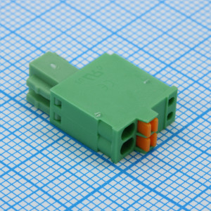 15EGTKD-2.5-02P-14-00, Разъемный клеммный блок, Серия 15EGTKD-2.5 2 контакта