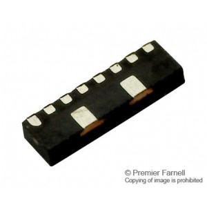 ESD7016MUTAG, Сборка защитных TVS диодов с малой емкостью для USB 3.0 UDFN-8