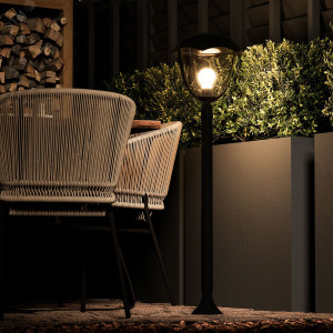 Светильник Aura 1х60Вт E27 IP54 170-240В 200х200х1000мм НТУ столб садово-парковый GAUSS GD030