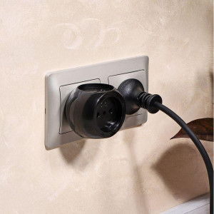 Разветвитель 3-м 6А IP20 Шар 220В черн. 11-1063-1