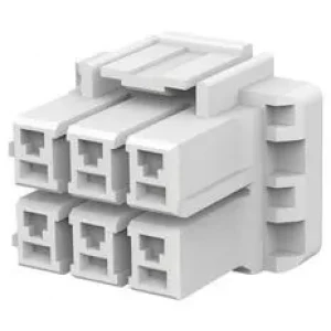 1376393-1, Кожух разъема  PL 6 контакт(ов) 5мм обжим кабеля пакет