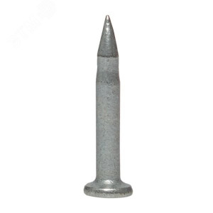 Гвозди кованные для монтажного пистолета по бетону металлу (тип CN) Bullet Type d3мм дл.17мм цинкование (уп.1000шт) Expert cpn-3017bp