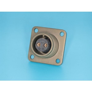 MS3102E-12S-3S, Разъём серии MS  2 контакта, гнездо на блок