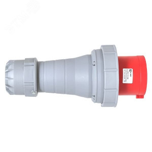 Вилка переносная 0452 3Р+РЕ+N 125А 380В IP67 PROxima ps-0452-125-380