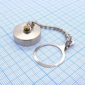 Крышка защитная мет прорезинен.  PH-M20, Крышка защитная металлическая PH-M20