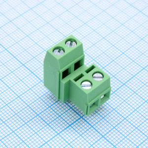 GT127A-5.0-04P-14-00, Винтовой клеммный блок c рельефной обоймой, 4 контакта. Серия GT127A-5.0