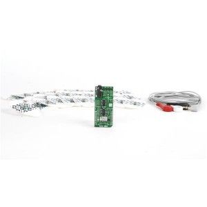 MIKROE-2458, Инструменты разработки многофункционального датчика ECG click bundle