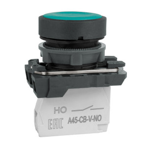 Кнопка OptiSignal D22 C5-P-310 зеленая пластик 1НО XB5AA31 (14шт) 332181