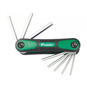 HW-121M, Набор ключей-шестигранников 1.5, 2, 2.5, 3, 4, 5, 6, 8 мм (8 шт)