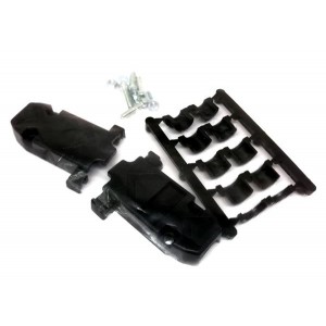 DPH-E-003, Корпуса разъемов D-Sub  9C 2PC PLSTC BCKSHLL