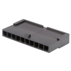 43640-1001, Проводные клеммы и зажимы 3MM MICRO-FIT Plug House 10 CKT