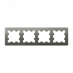 ATLASDESIGN AIR 4-постовая РАМКА, СТАЛЬ/дымчатый черный ATN220904