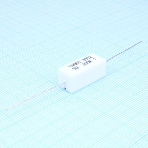 SQP500JB-300R, Резистор керамический цементный аксиальный (SQP) 5Вт 300Ом ±5%