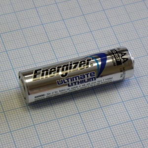 Батарея AA (316)  Energizer Ultimate L91, Элемент питания литиевый