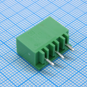 2EGTVC-5.08-03P-14-00, Разъемный клеммный блок на плату, 3 контакта. Серия 2EGTVC-5.08