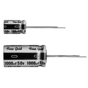 UFG1H100MDM, Оксидно-электролитические алюминиевые конденсаторы - С радиальными выводами 50volts 10uF 85c 5x11 2LS