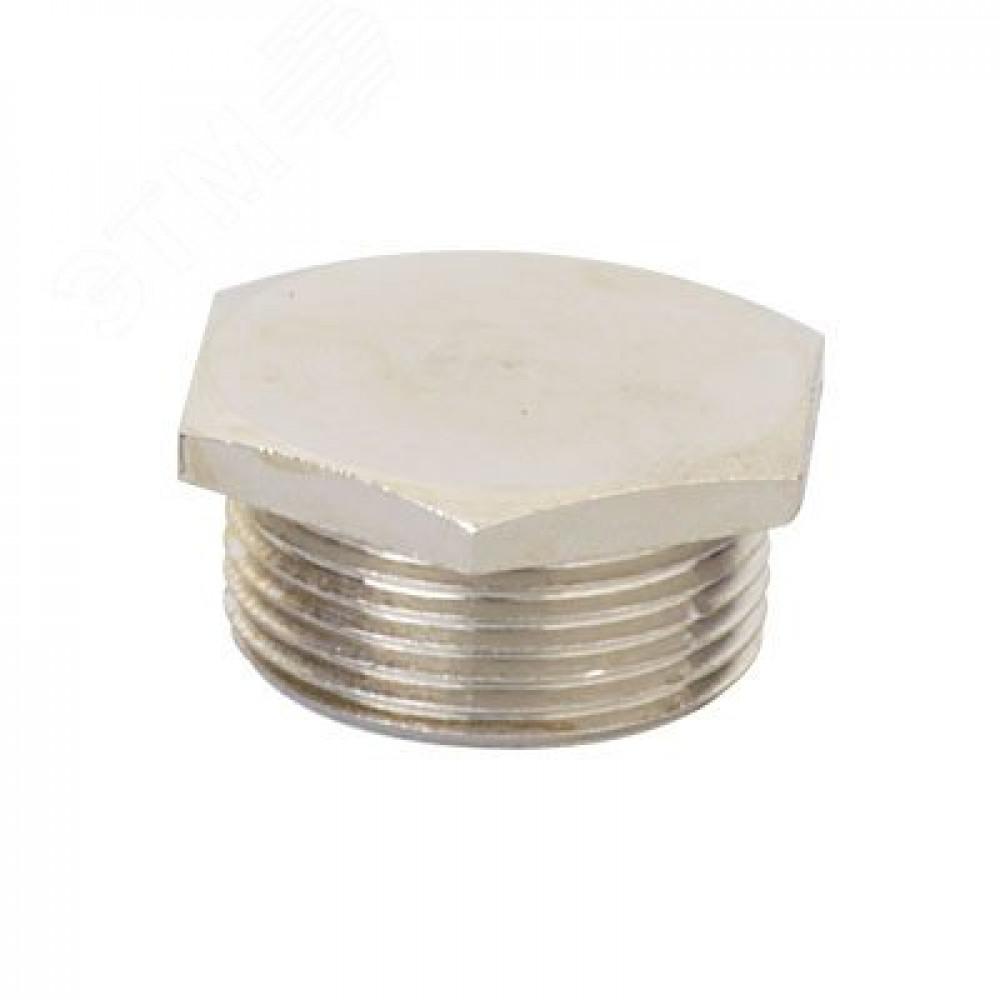 Изображение товара Заглушка M20x1,5 никелированная латунь DKC модель 6050-20 для герметичного закрытия