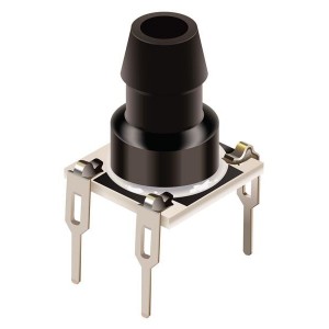 BPS330-AG005P-3T, Датчики давления для монтажа на плате Pressure sensor, 5 psig, uncompensated, mV, thru-hole mount, barb, gel