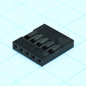 KLS1-540A-1X05-H, Гнездо на кабель 5 контактов шаг 2.54мм