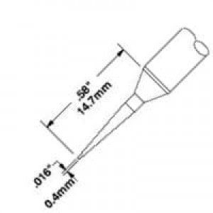 STTC-145-PK, Паяльники .016in (0.4mm) 60dg Bevel