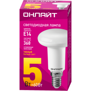 Лампа светодиодная 71 651 OLL-R50-5-230-2.7K-E14 5Вт 2700К тепл. бел. E14 360лм 220-240В 71651