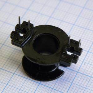 RM8 BBN 1S 2+2, Каркас намоточный для сердечника RM8, 1 секция 4 вывода