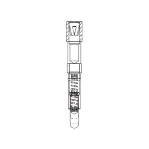 7928-0-54-20-77-14-11-0, Установочные панели для ИС и компонентов Spring-Loaded Pin w Recept-Term .02-.032