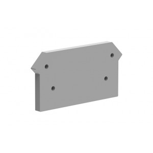 Боковая крышка 206111, Крышка боковая, для клемм TA6, цвет: серый