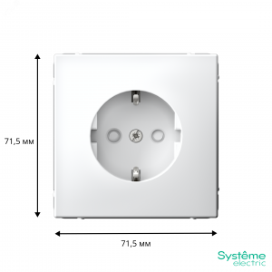 ARTGALLERY РОЗЕТКА с заземлением со шторками, 16А, механизм, быстрозажимные клеммы, лотос GAL001345S