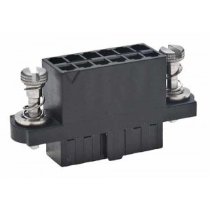 M80-4591298, Проводные клеммы и зажимы 6+6 POS FEMALE CRIMP W/101 HARDWARE