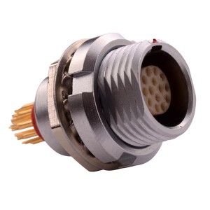 821B007-203R001, Цилиндрические защелкивающиеся разъемы 1B 7 POS FML PANEL MOUNT SOLDER CUP