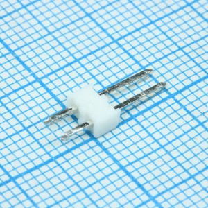 22032021, Разъем типа плата-плата, вилка прямая, шаг 2.54 мм, 2 контакта. Серия KK® монтаж в отверстие пакет